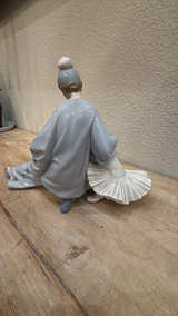 Lladro Pierrot and Ballerina Figurine - Image 4