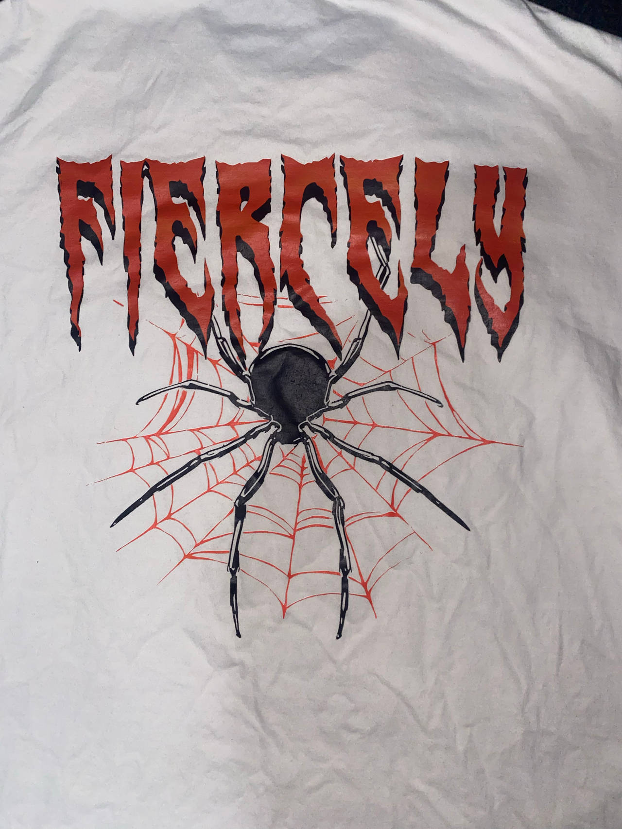 Fiercely Spider Graphic T-Shirt