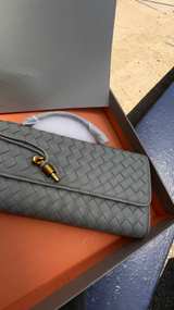 Bottega Veneta Intrecciato Long Knot Clutch - Image 3
