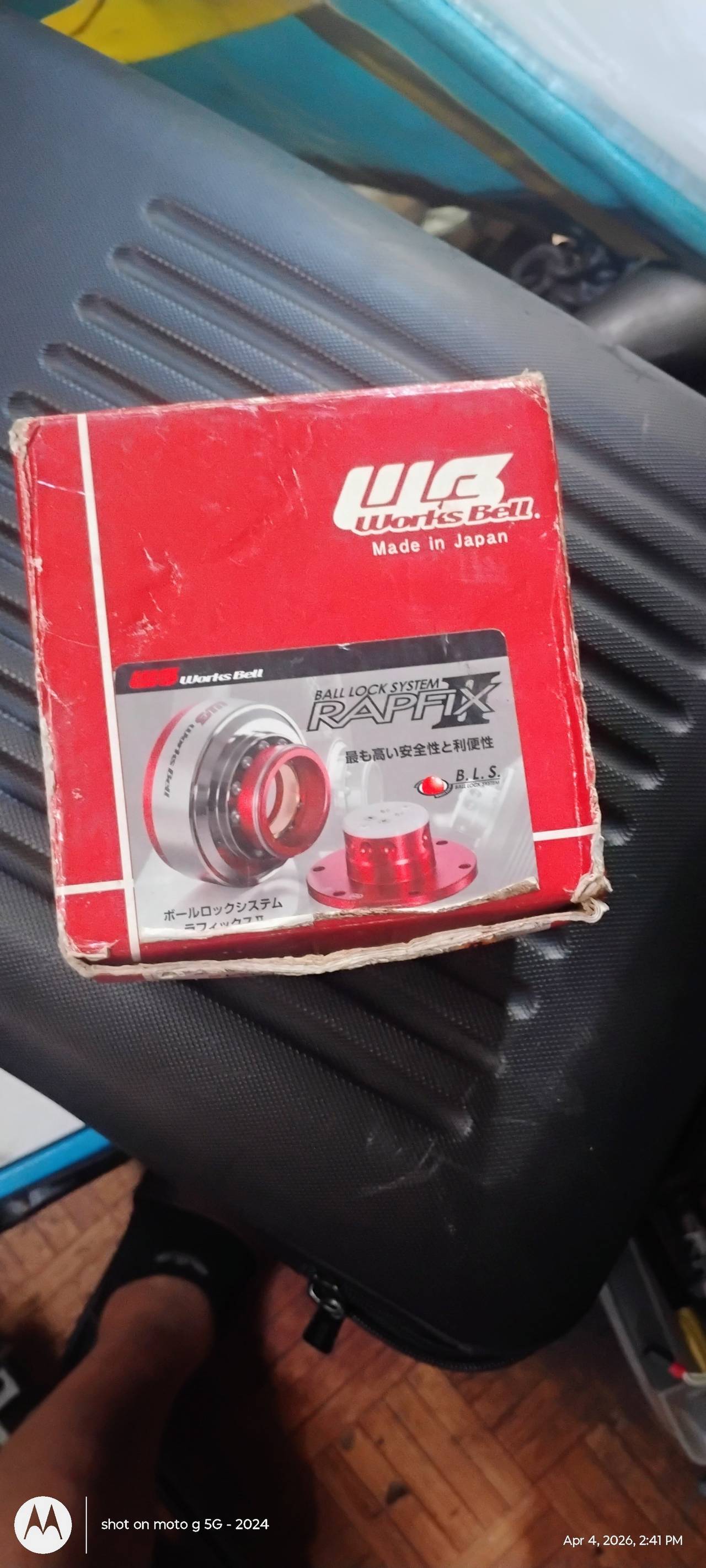 Works Bell Rapfix II Steering Wheel Quick Release