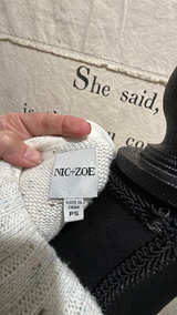 Nic+Zoe Winter Sunset Hooded Sweater - Image 4