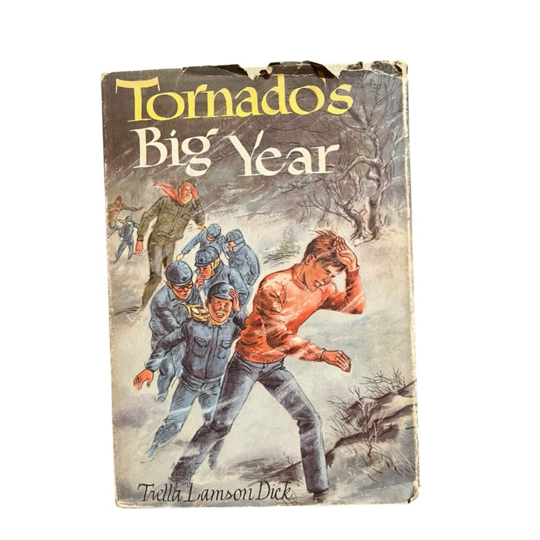 VINTAGE Tornado's Big Year Trella Lamson Dick HC Children's Book Farm Life Nebra