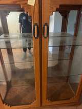 Oak Display Cabinet - Image 4