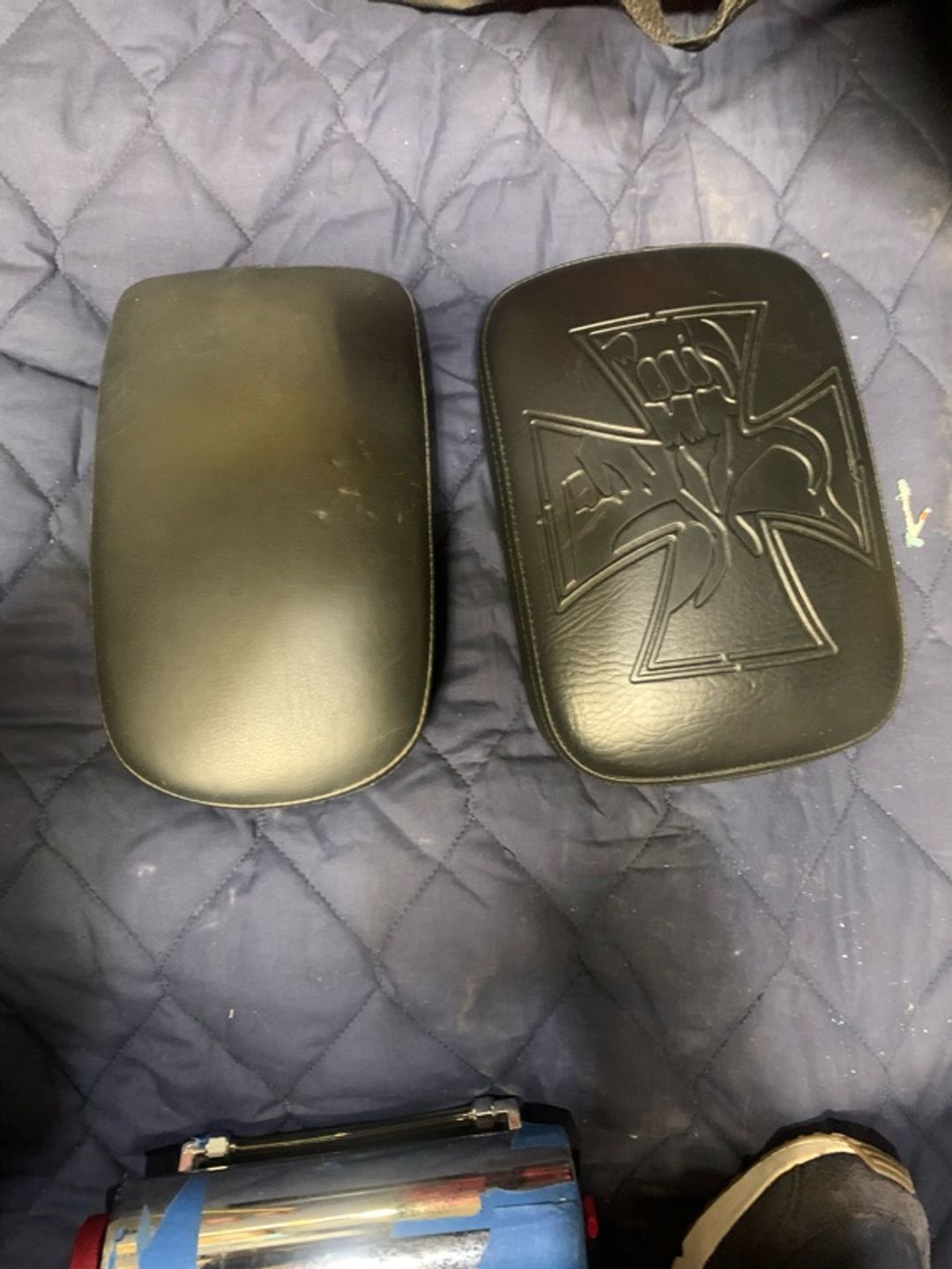 Harley-Davidson Pillion Seat Cushion Black Leather