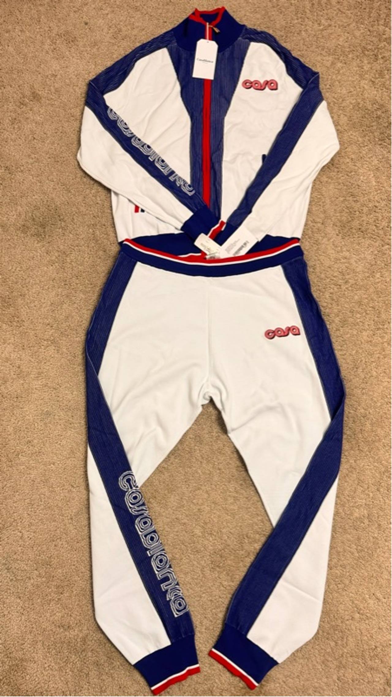 Casablanca Casa Sport Zip Tracksuit Top