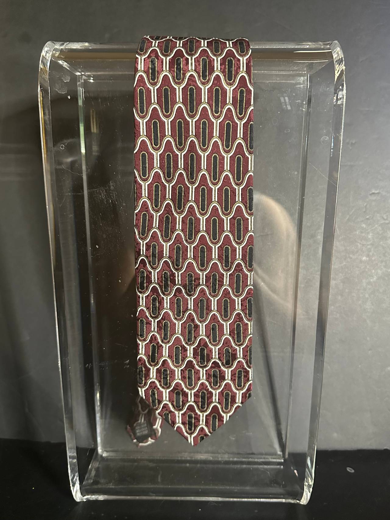 Giorgio Sistina Silk Geometric Tie