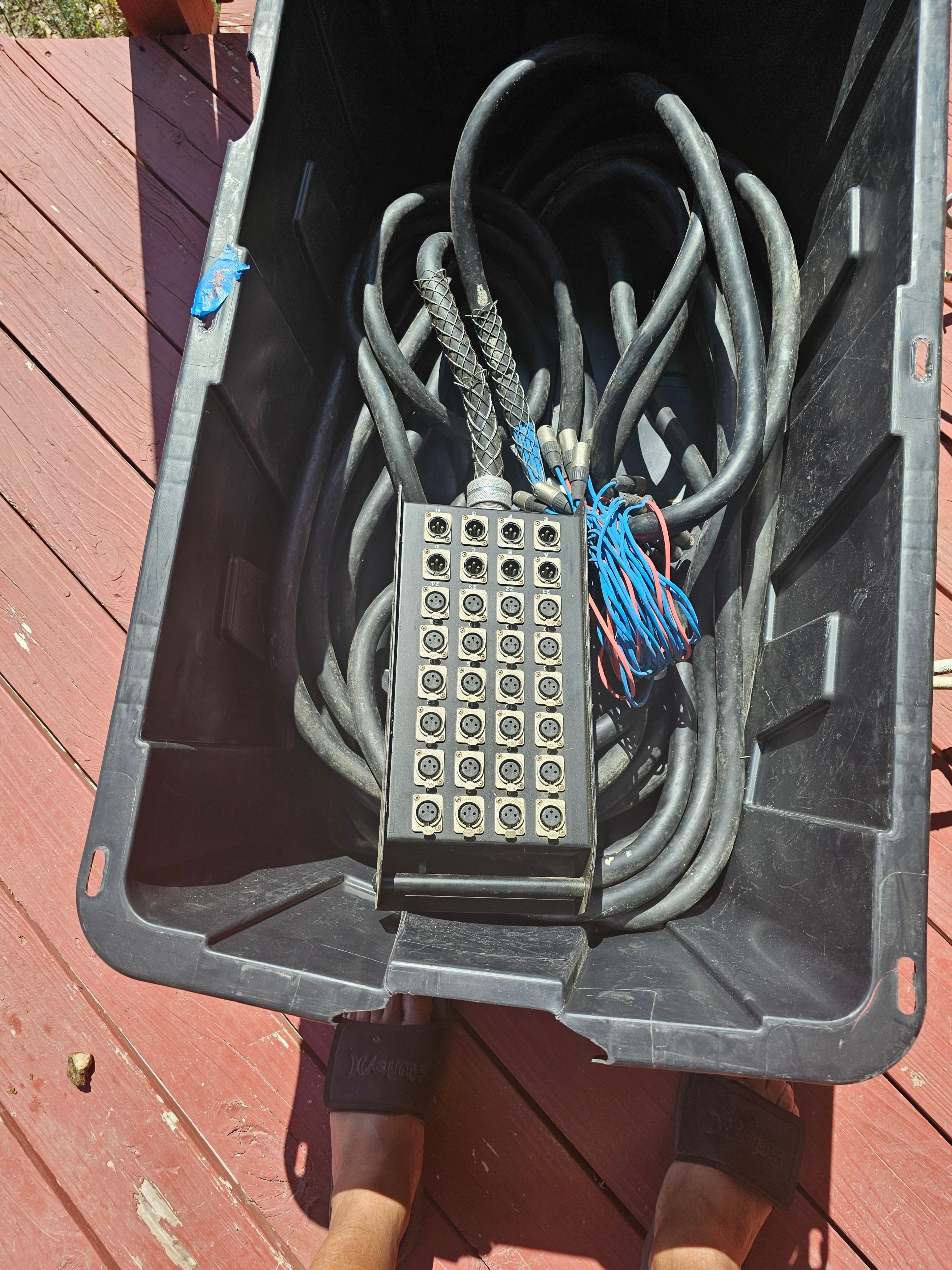 24 Channel Audio Snake Cable