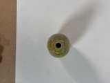 Green Crackle Glaze Ceramic Bud Vase - Image 5