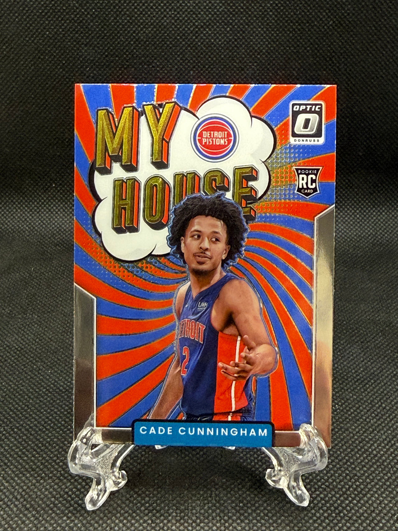 2021-22 Panini Donruss Optic Cade Cunningham My House #16 Rookie Card