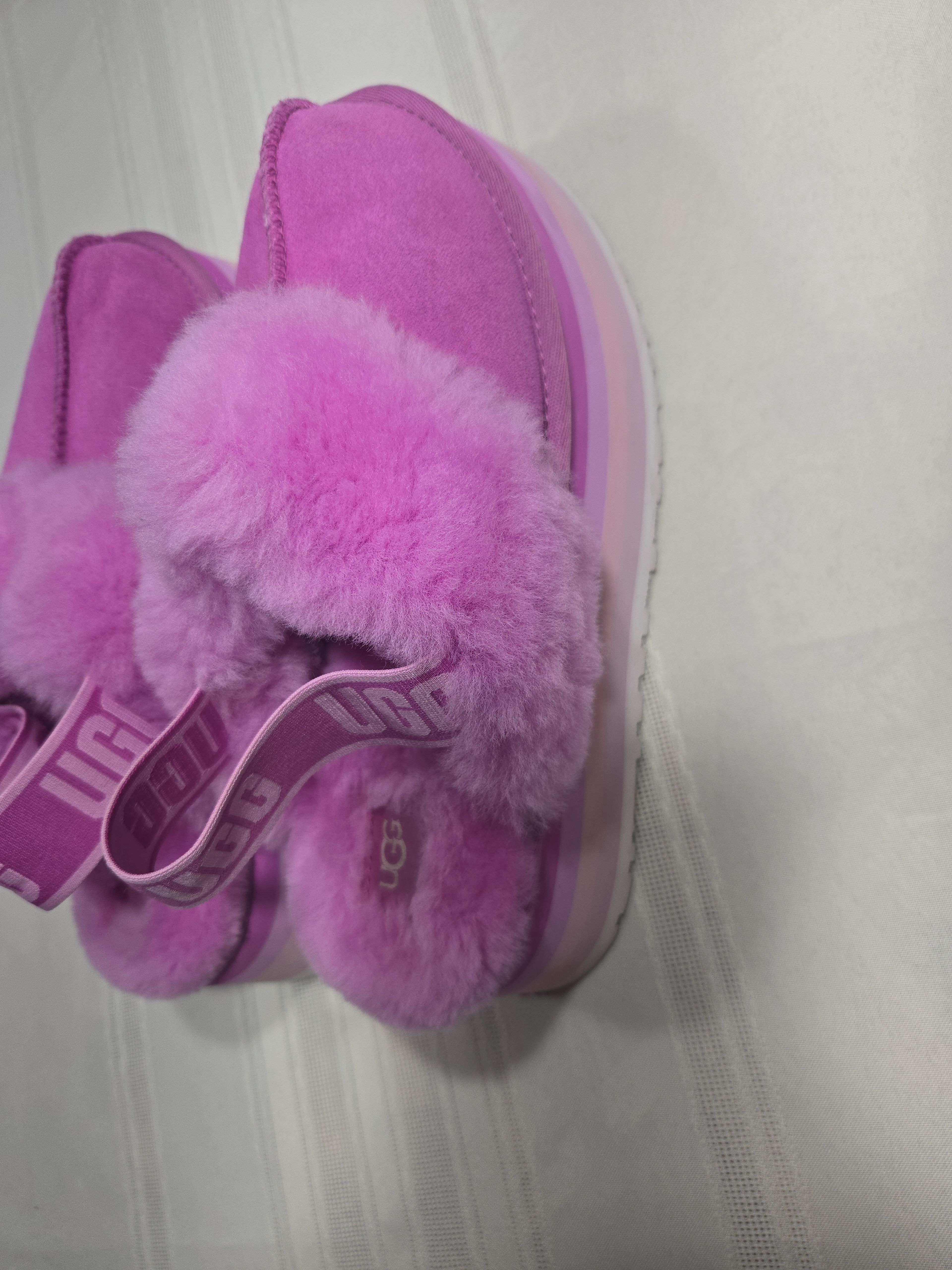 UGG Funkette Slipper in Pink Blossom - Image 3
