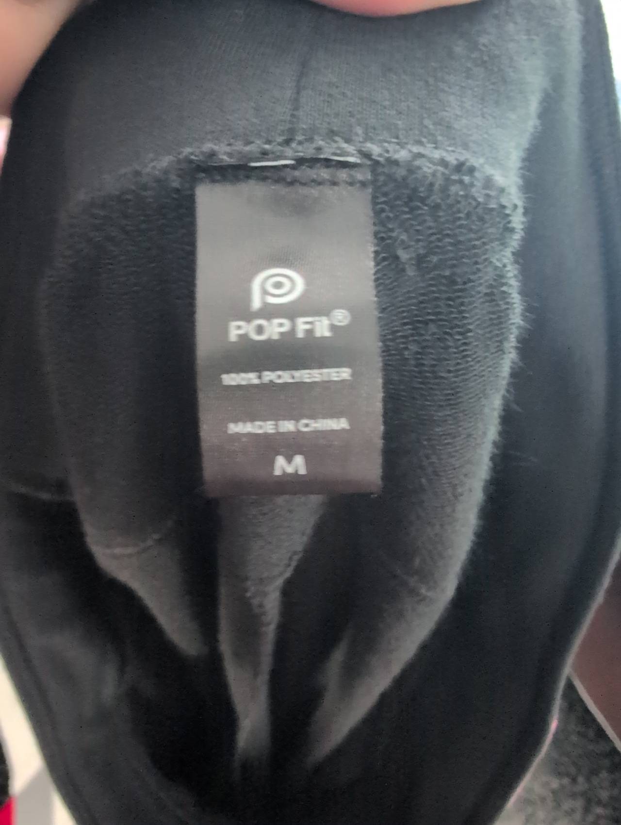 Pop Fit Black Joggers
