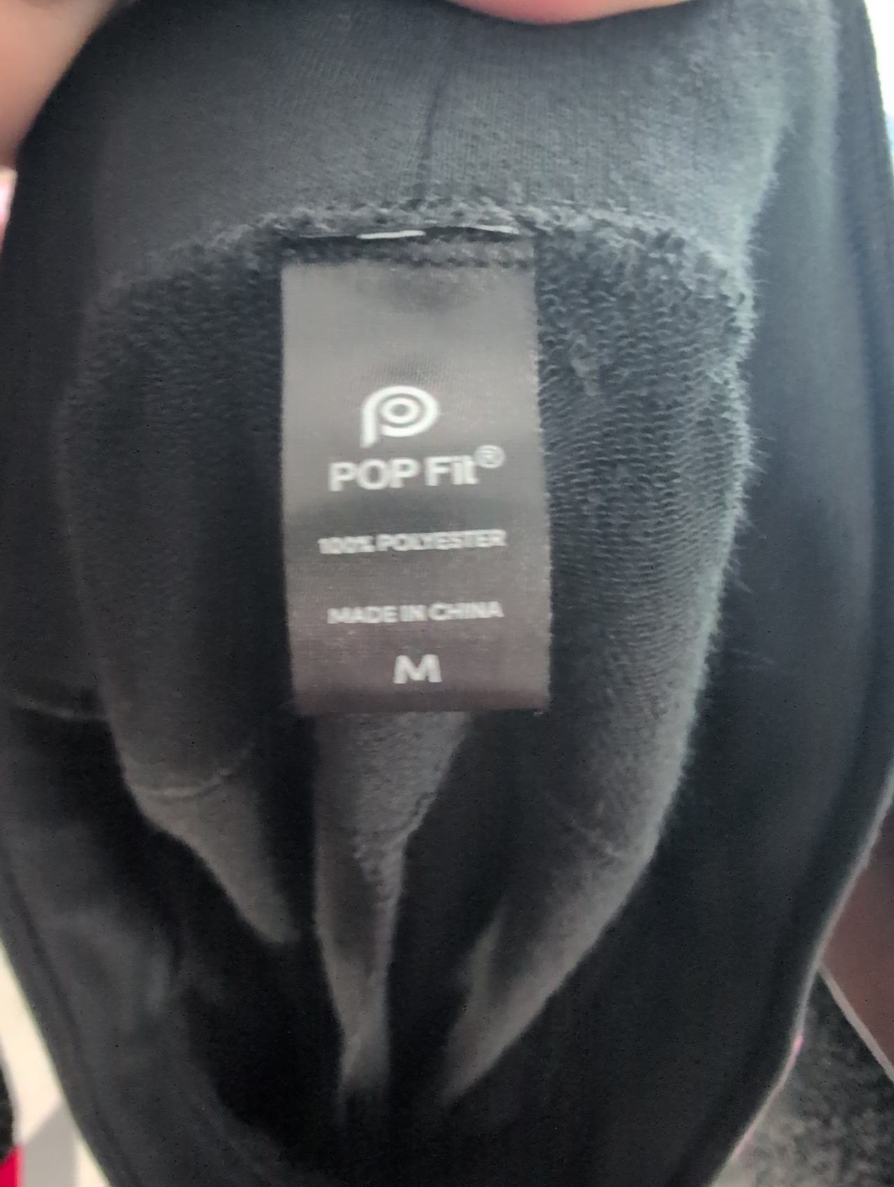 Pop Fit Black Joggers