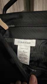 Black Calvin Klein Boys 2-Piece Suit Set size 8 Jacket and Dress Pants - Image 4