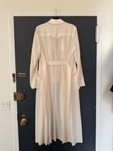 Fleur du Mal White Trench Coat Sz M - Image 8