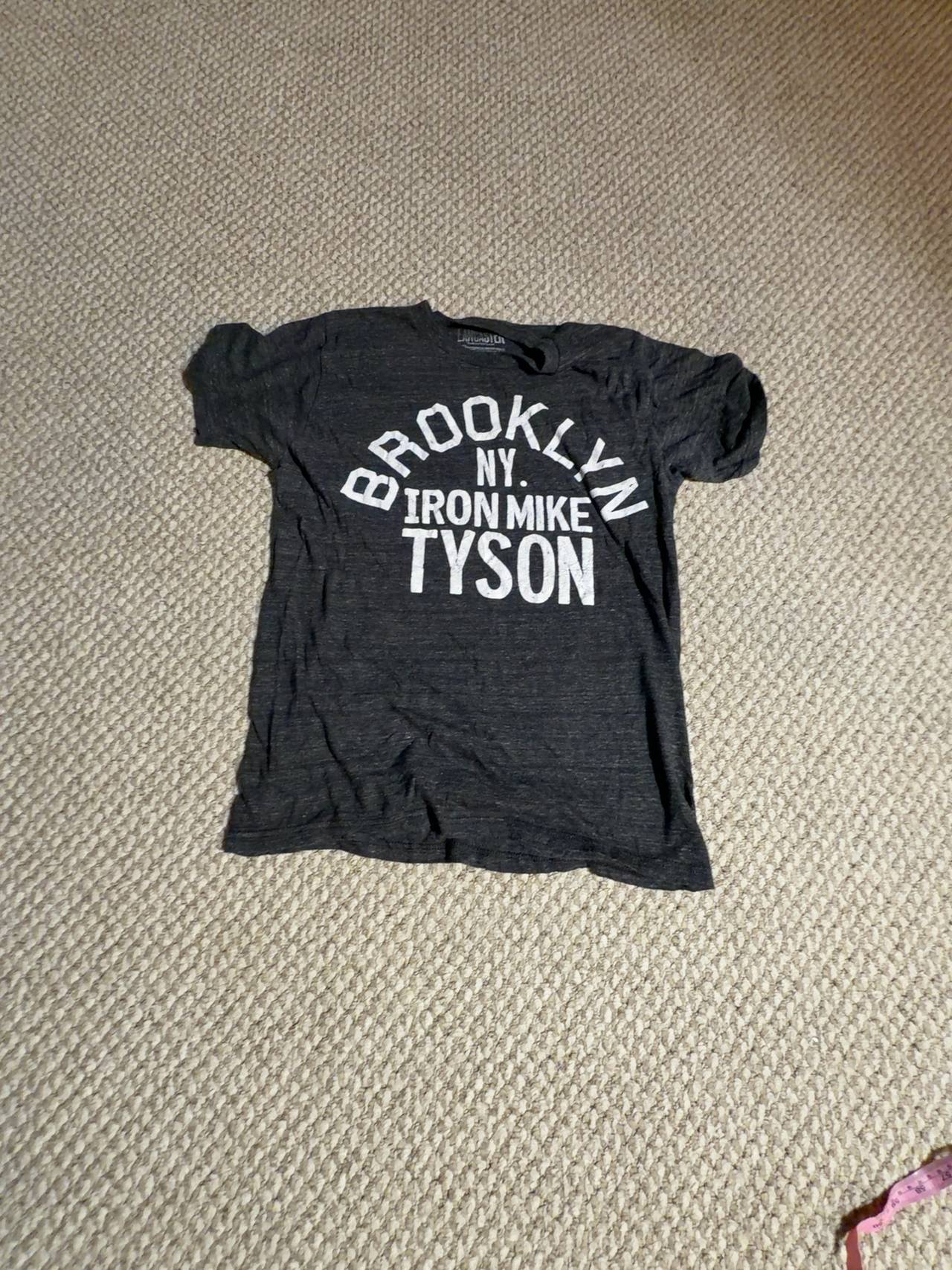 Mike Tyson Brooklyn Boxing T-Shirt Grey