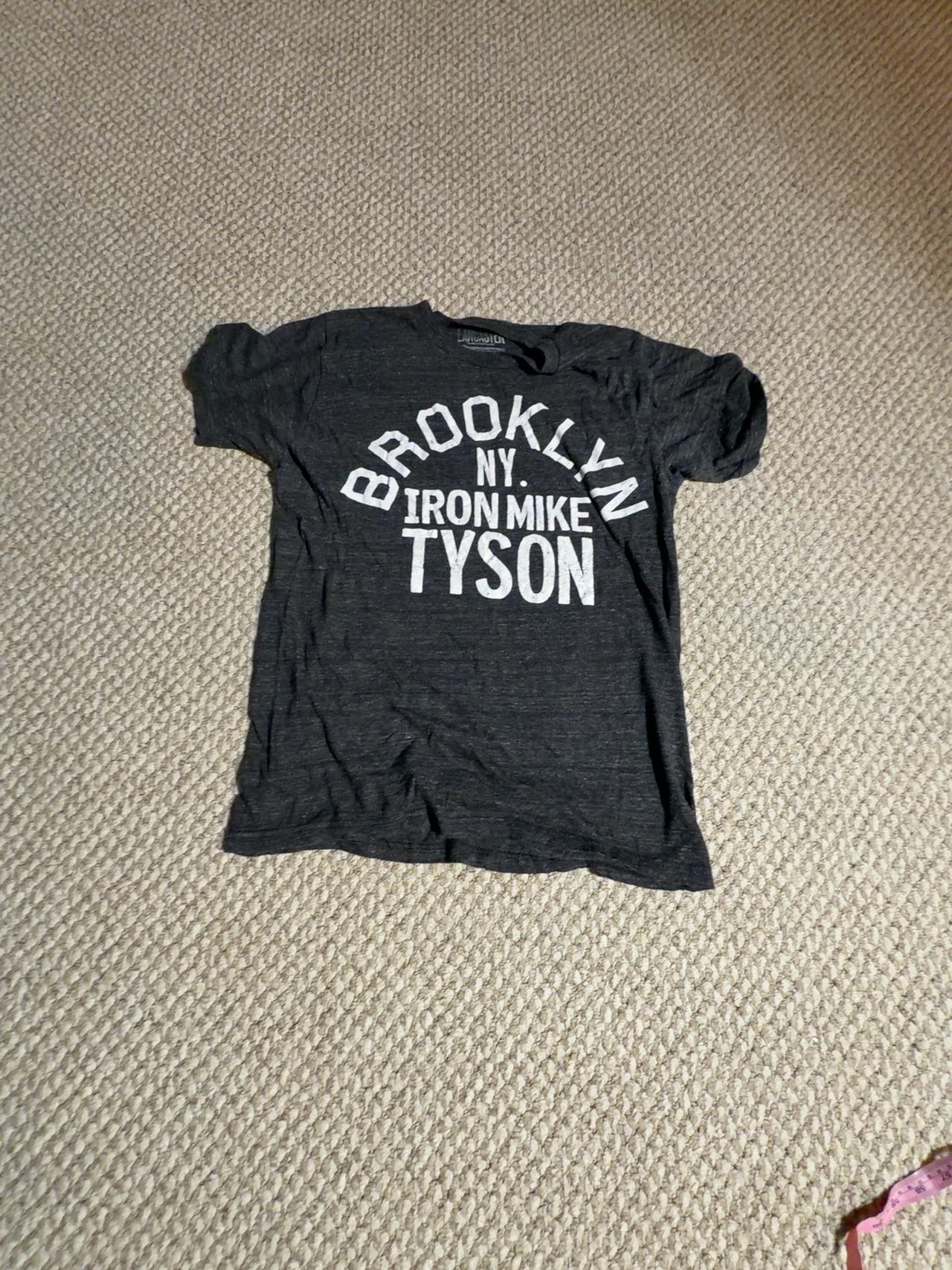 Mike Tyson Brooklyn Boxing T-Shirt Grey