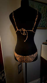 ViX Paula Hernanny Leopard Print String Bikini Set - Image 2