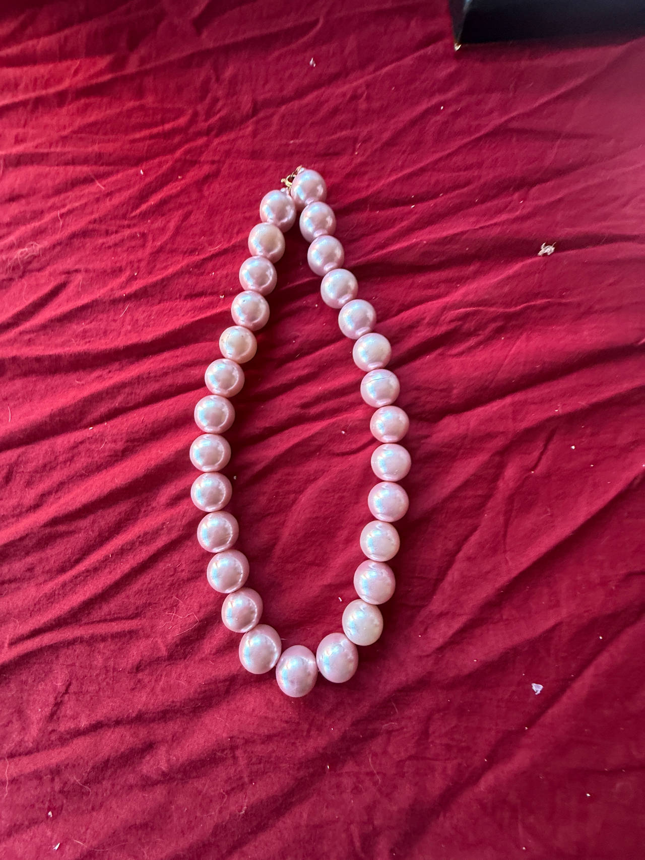 Pink Pearl Necklace