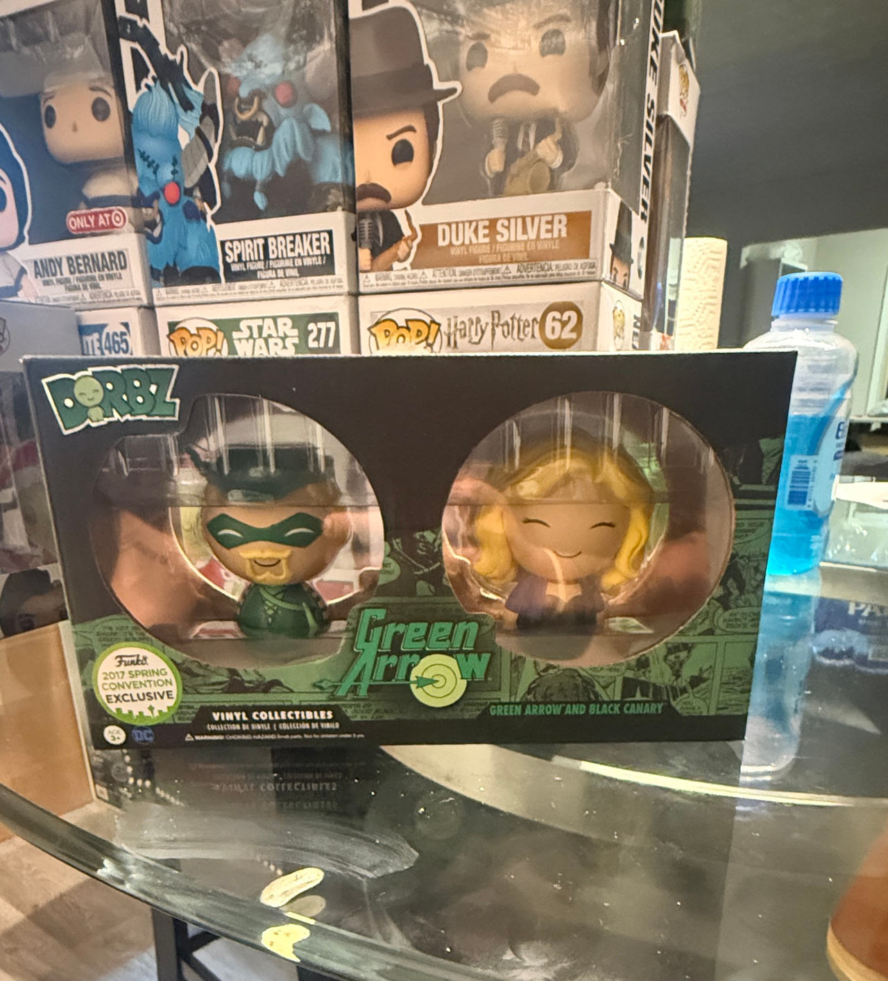 Funko Dorbz Green Arrow and Black Canary 2-Pack 2017 Spring Convention Exclusive