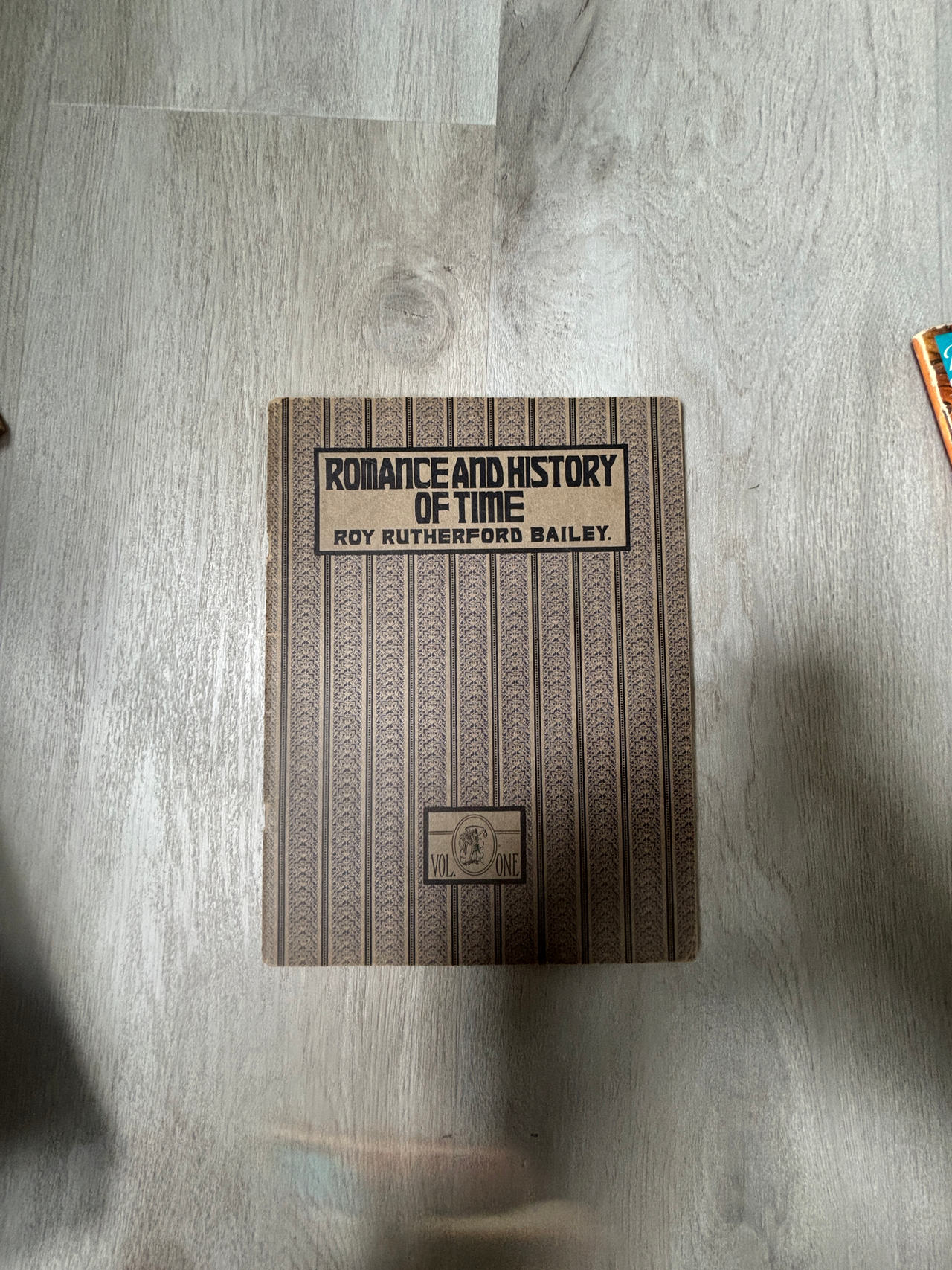 Romance and History of Time