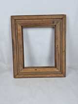 Vintage Frameco, S.A. Gilt Wood Picture Frame with Linen Liner, 8x10 photo - Image 3