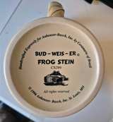 Budweiser Bud-weis-er Frog Stein - Image 7