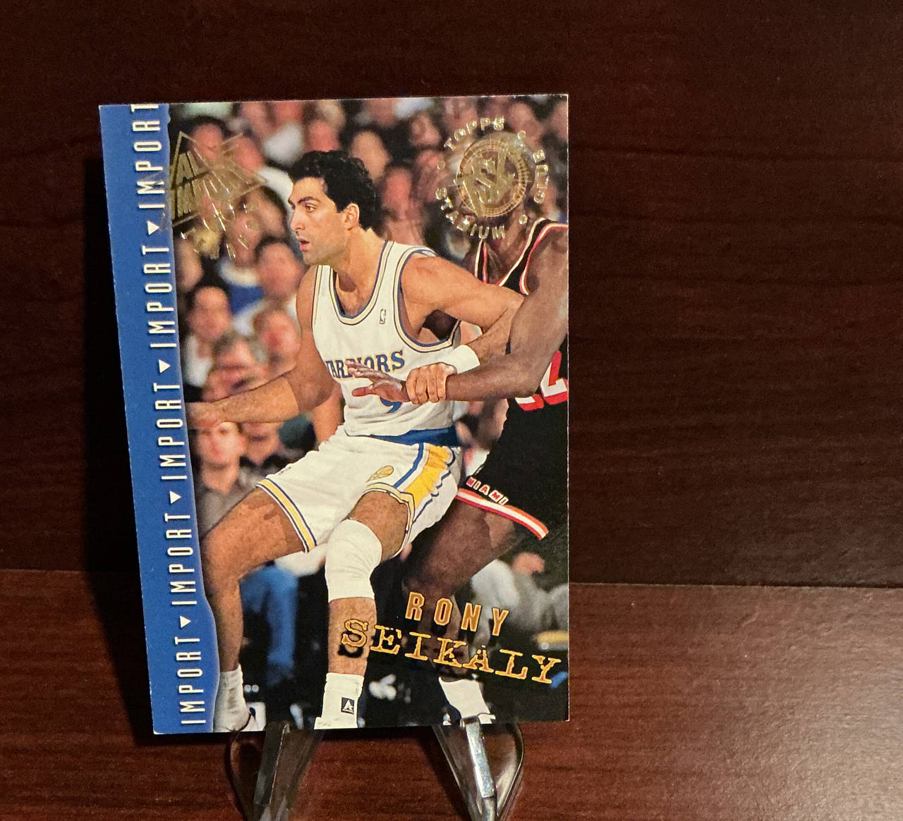 1995-96 Topps Stadium Club Rony Seikaly All-Impact Import #I10