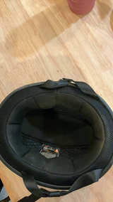 Vega Motorcycle Half Helmet Matte Black - Image 3