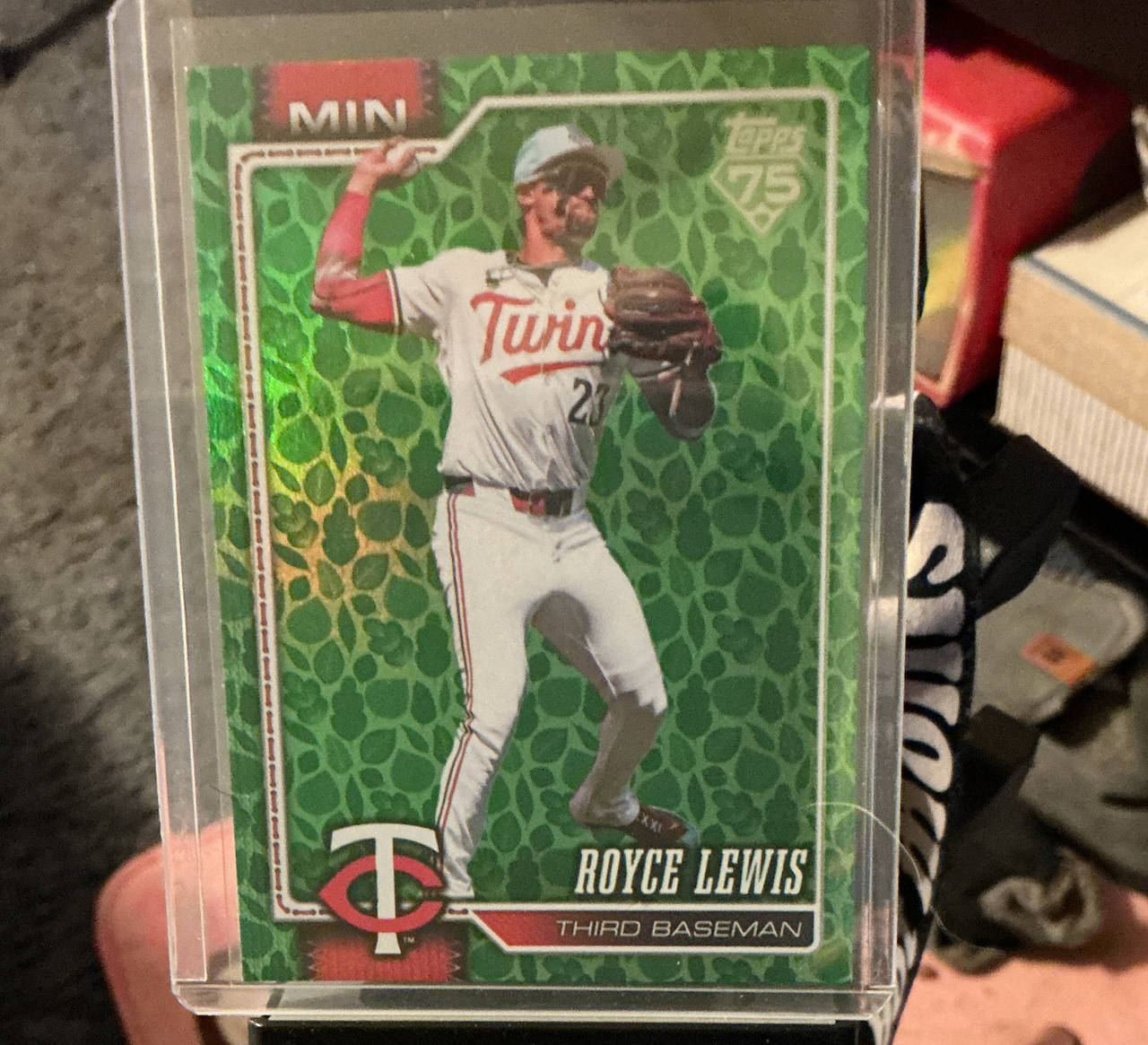 2023 Topps Royce Lewis Green Foilboard #659