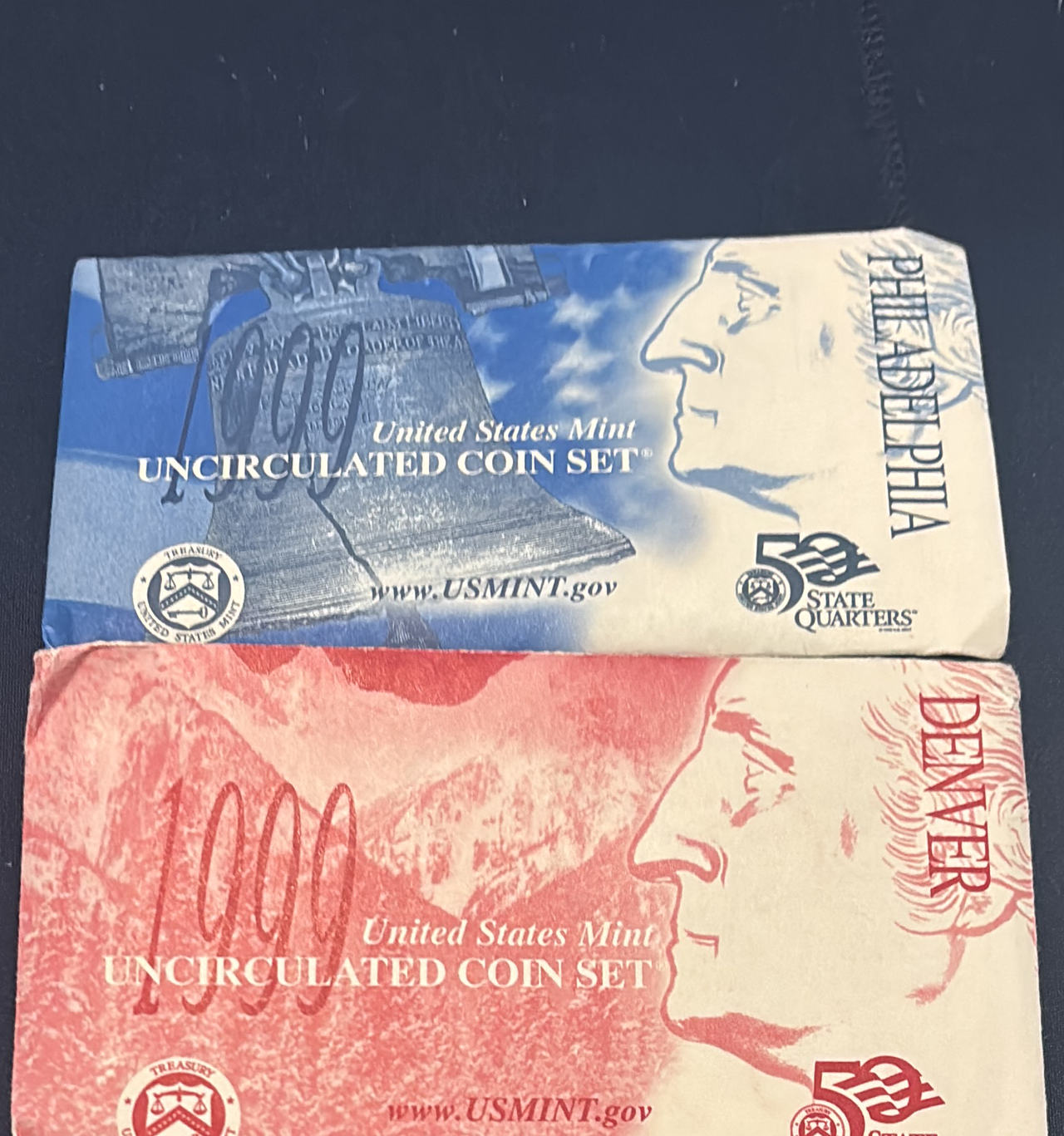 1999 United States Mint Uncirculated Coin Set