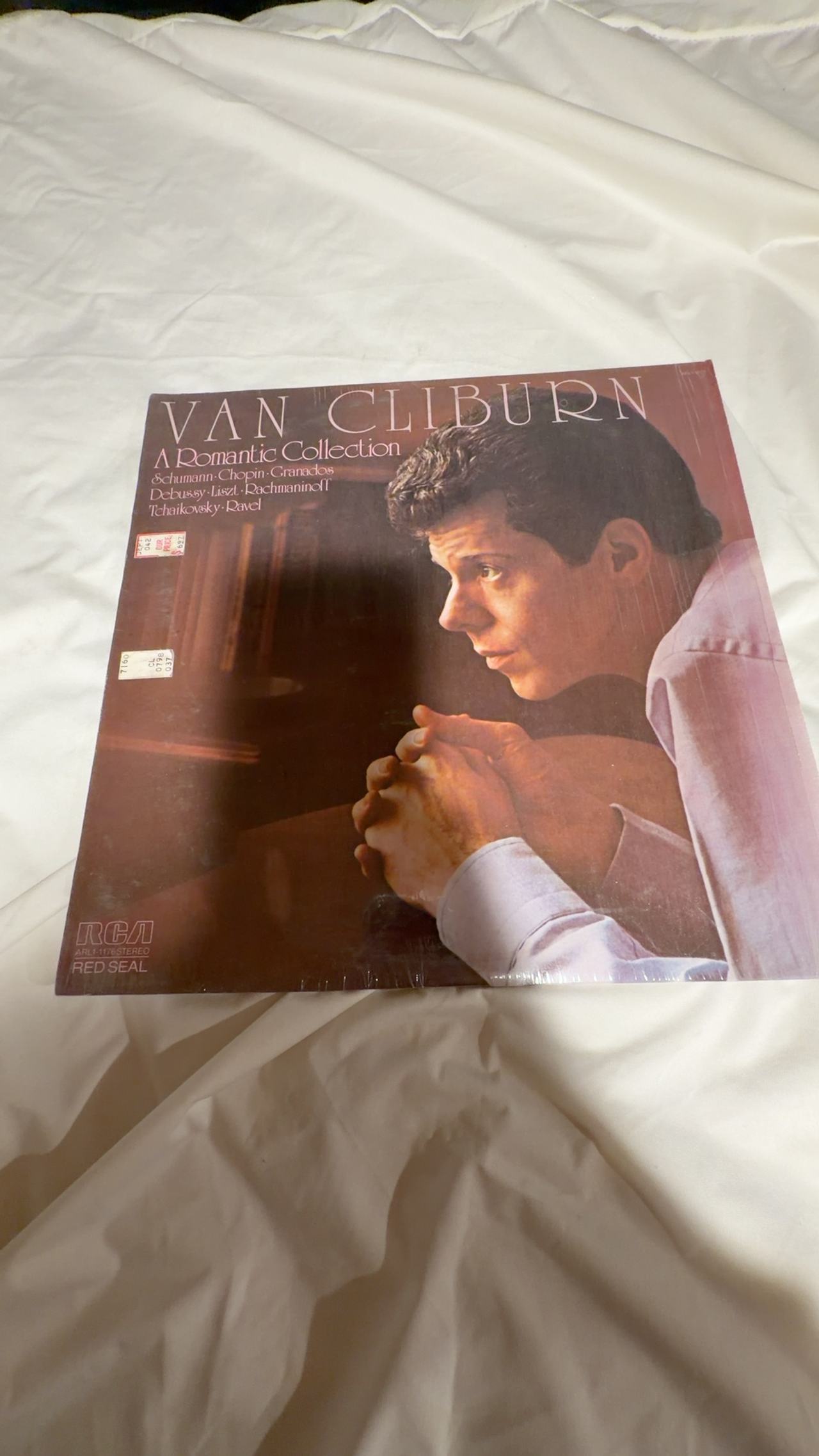 Van Cliburn A Romantic Collection Vinyl LP