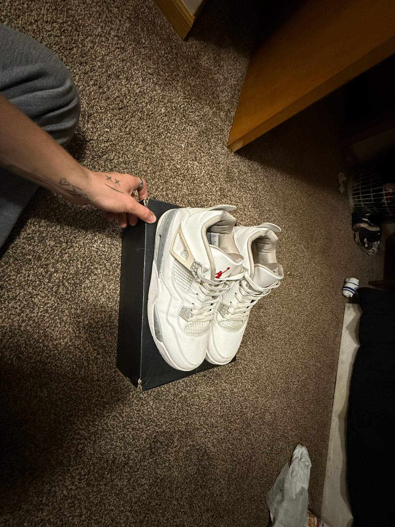Air Jordan 4 Retro White Oreo