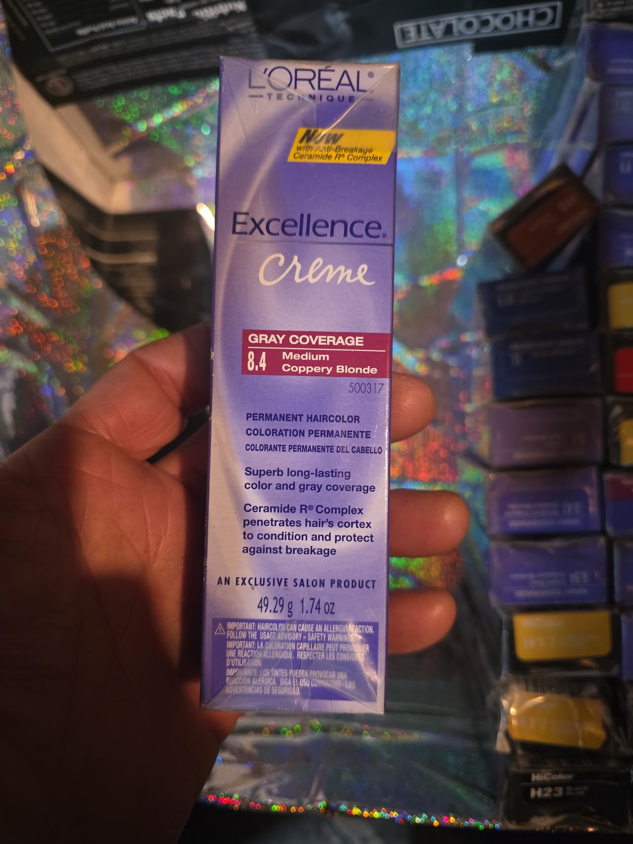 L'Oreal Technique Excellence Creme 8.4 Medium Coppery Blonde