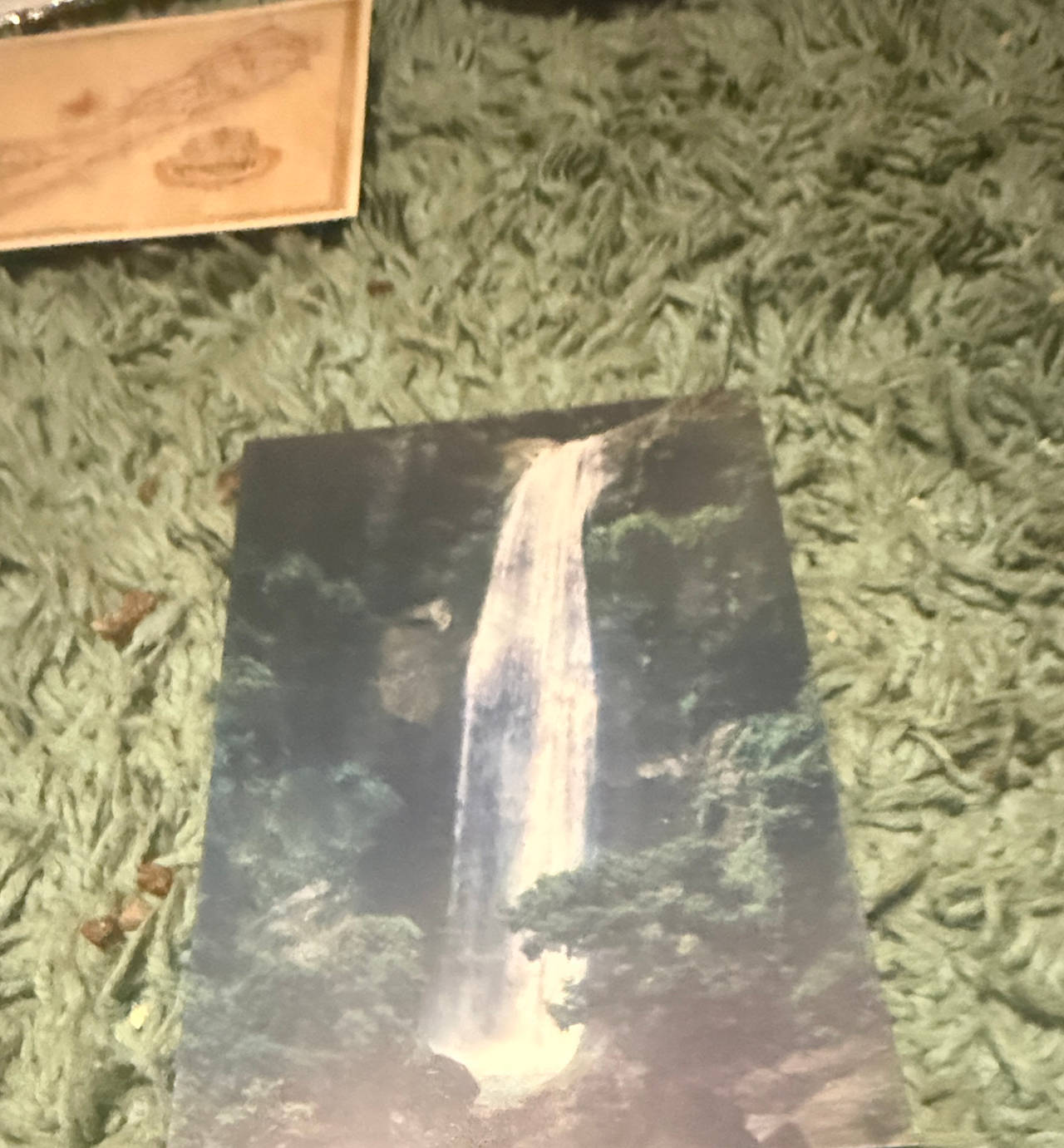 Vintage Waterfall Postcard