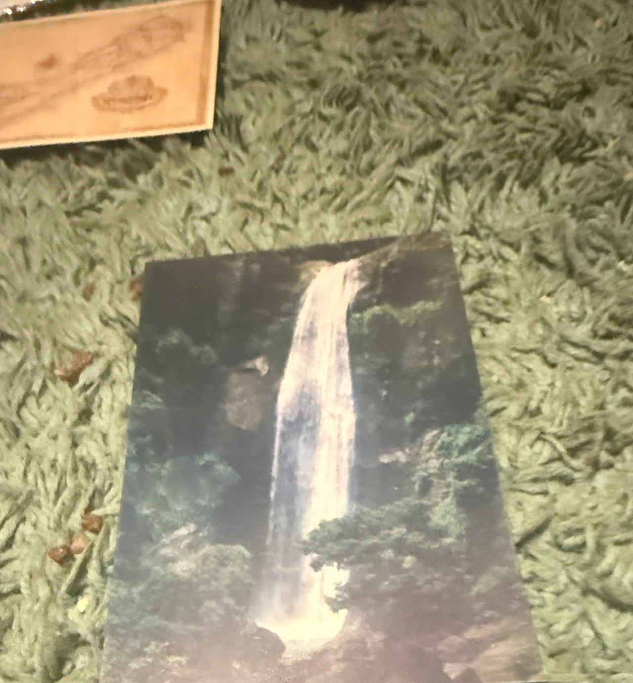 Vintage Waterfall Postcard