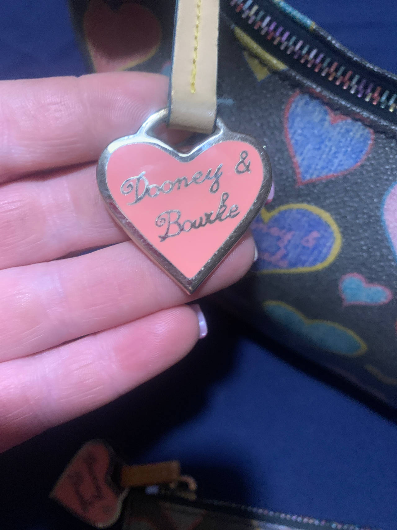 Dooney & Bourke Doodle Heart Handbag