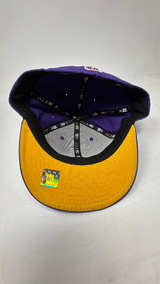 New Era Minnesota Vikings 9FIFTY Snapback Hat Purple/Yellow - Image 2