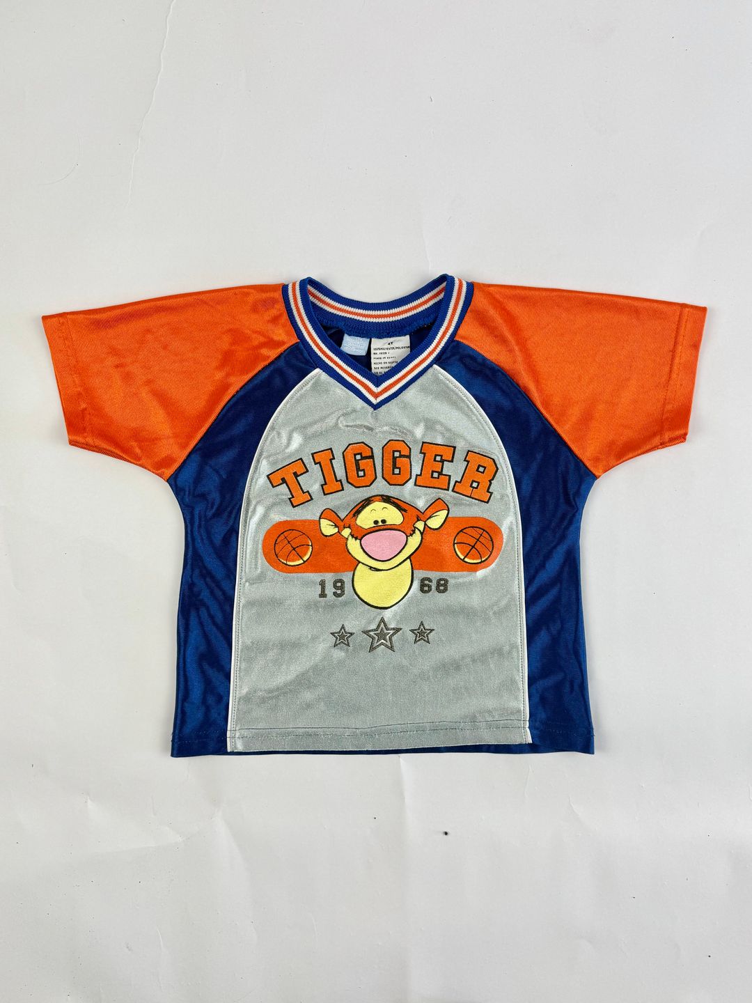 Rare Vintage Disney Tigger Kids T-Shirt Jersey