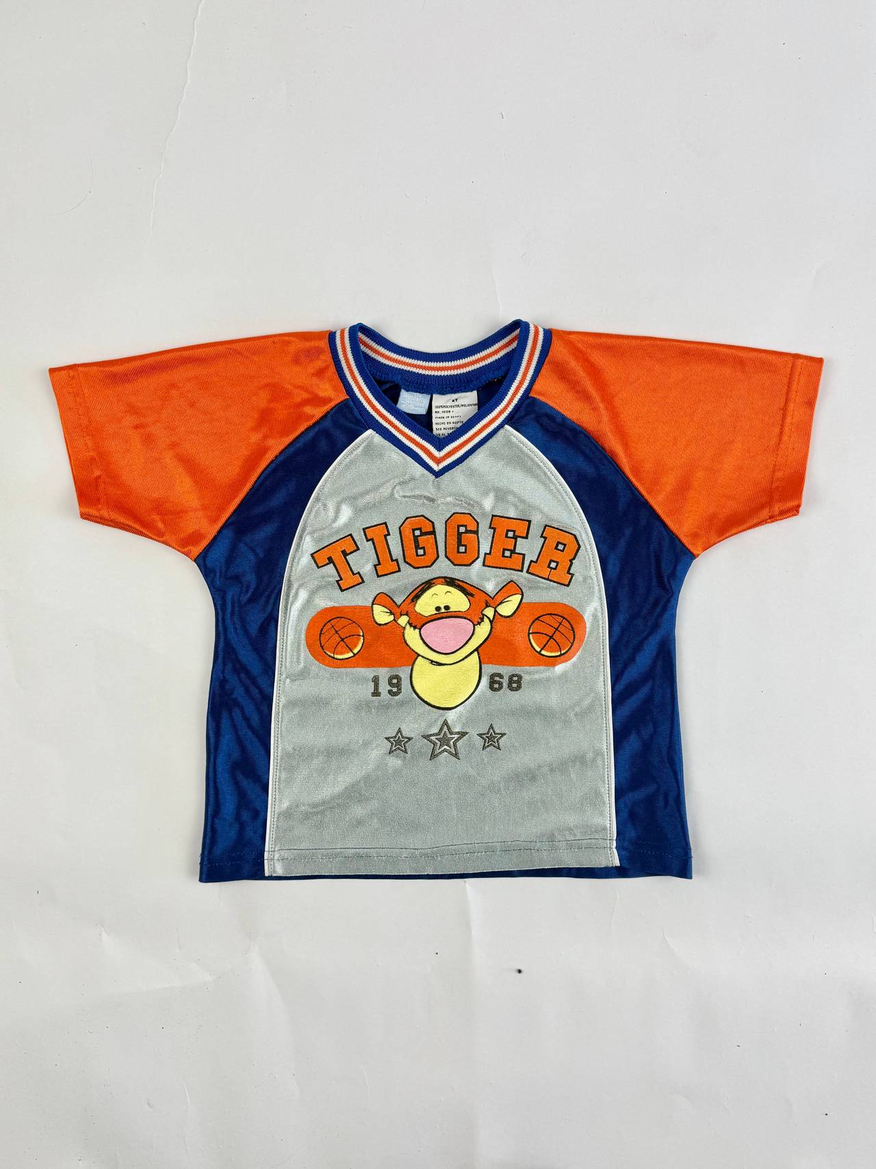 Rare Vintage Disney Tigger Kids T-Shirt Jersey