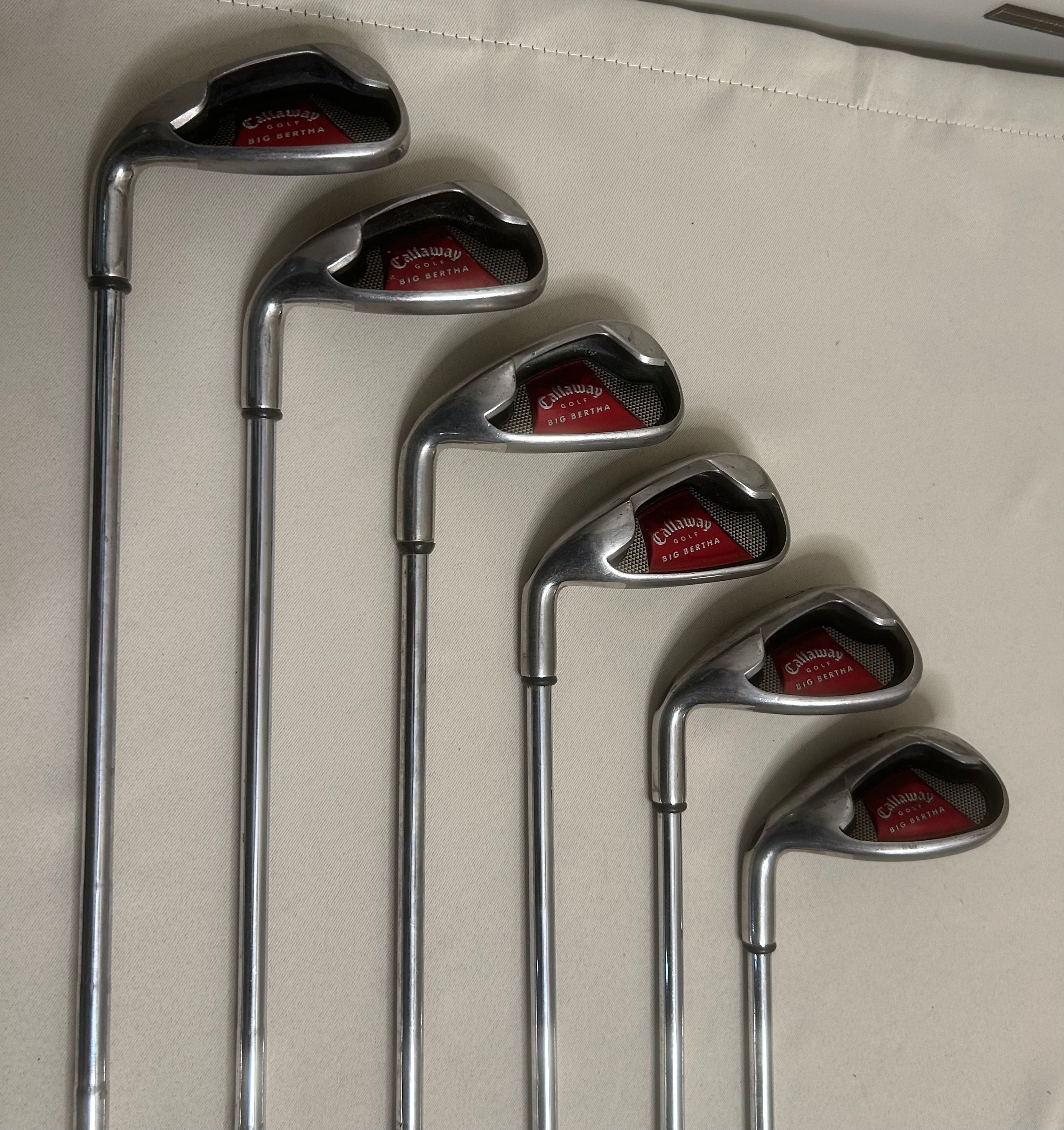 Callaway Big Bertha 2004 Iron Set