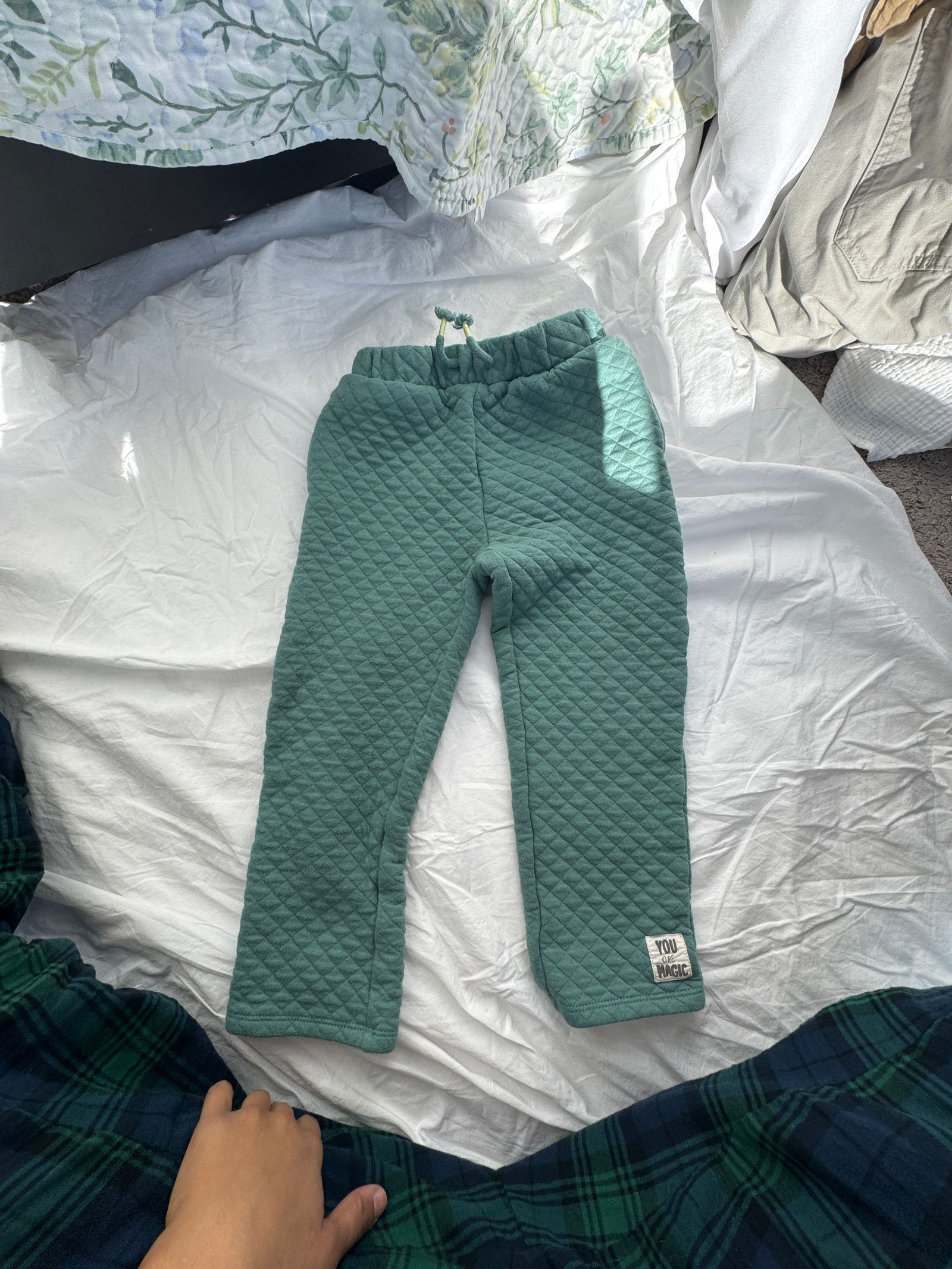 Grayson Mini Quilted Jogging Pants