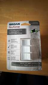 Broan-NuTone P3RW 3-Rocker Switch Control - Image 2