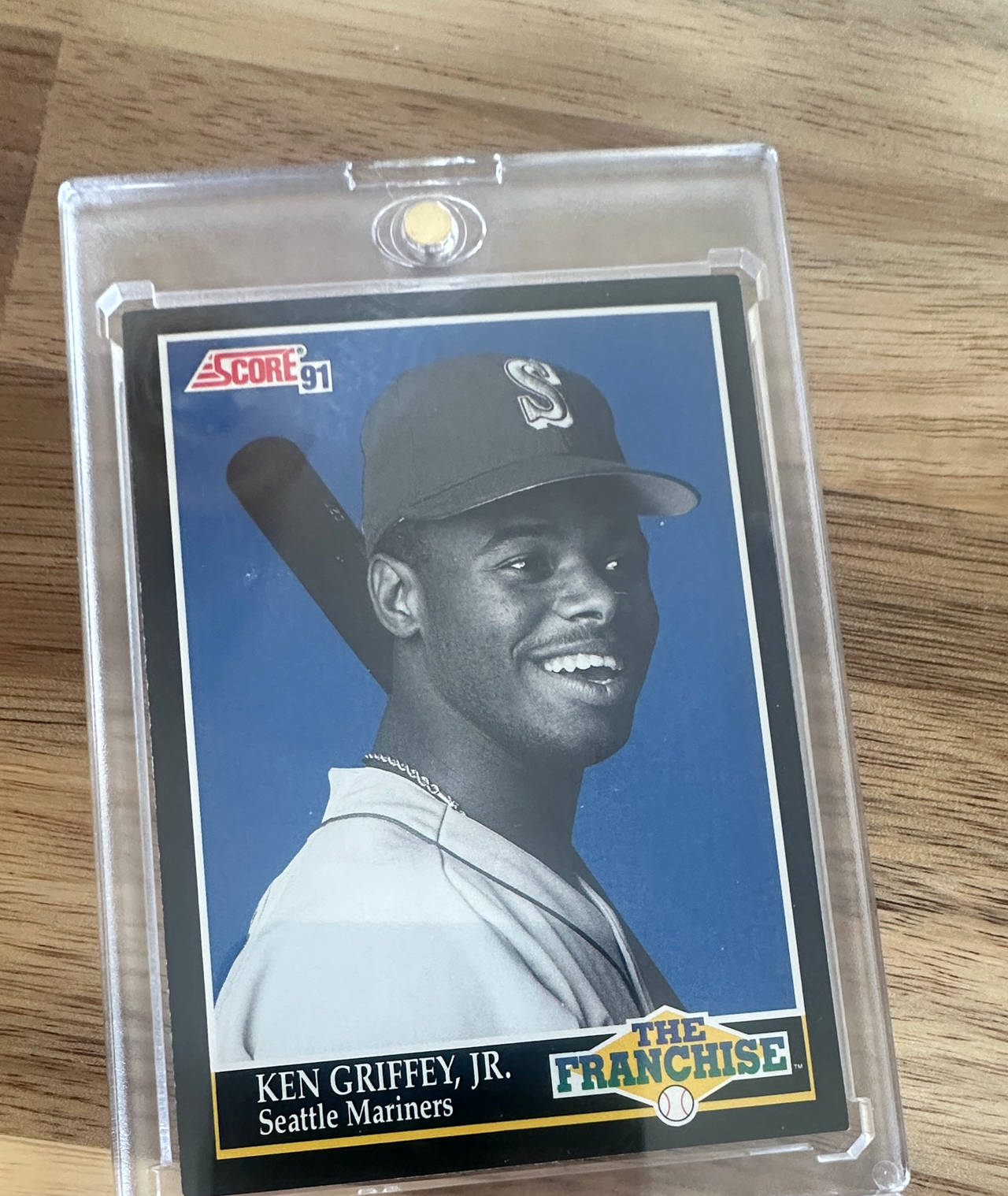 1991 Score Ken Griffey Jr. The Franchise #841 Baseball Card