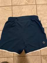 Rabbit Running Shorts Medium Blue with White Trim - Image 3