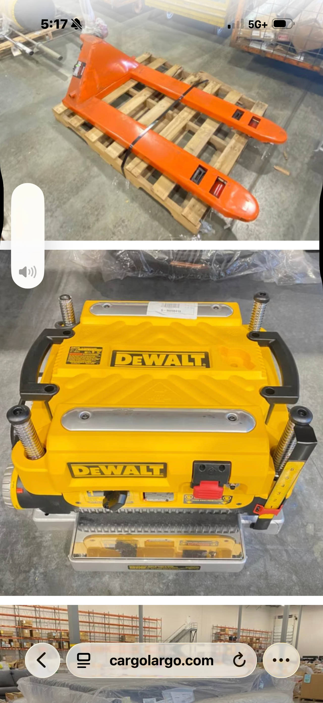 DeWalt DW735 13 in. Two Speed Thickness Planer