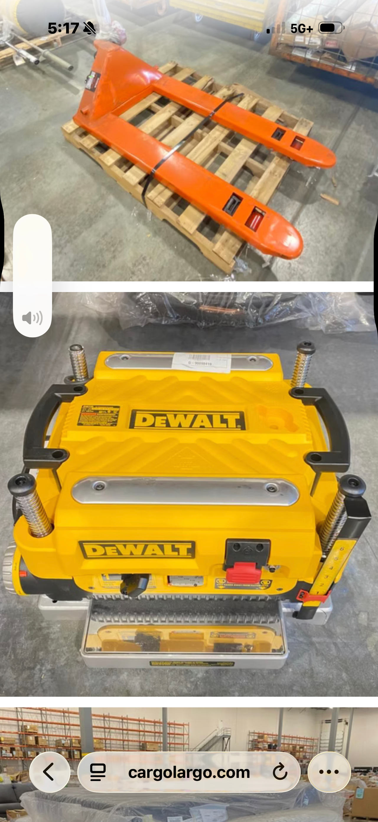 DeWalt DW735 13 in. Two Speed Thickness Planer