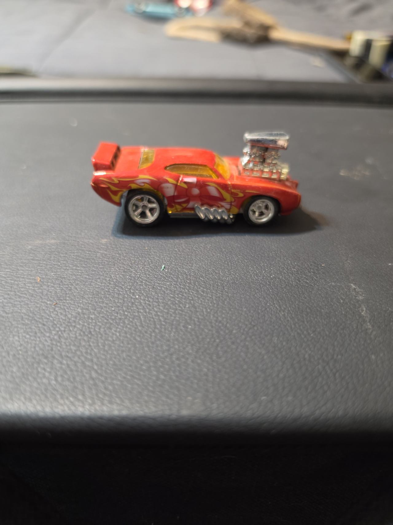 Hot Wheels Rodger Dodger Red with Flames