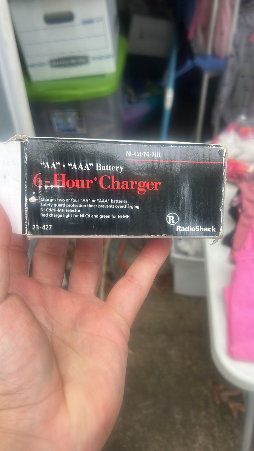 RadioShack 6-Hour Charger