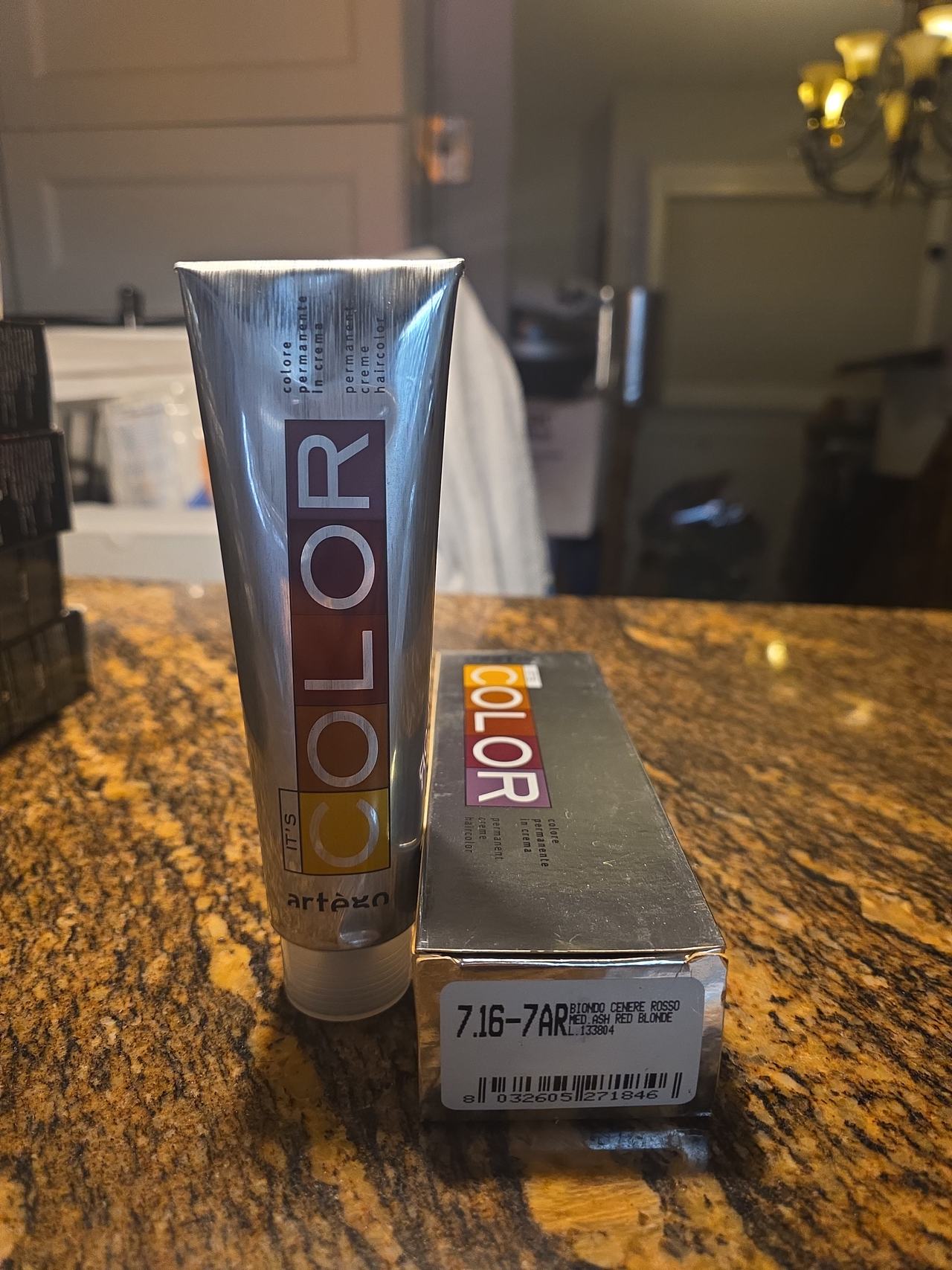 Artego It's Color Permanent Hair Color 7.16-7AR Medium Ash Red Blonde
