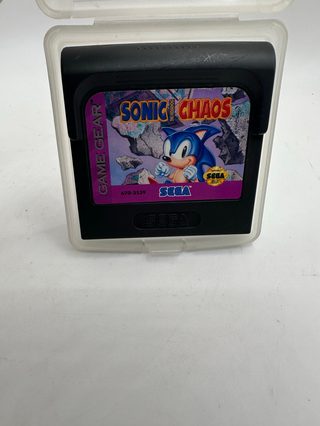 Sonic Chaos - Sega Game Gear - With Case - TESTED - Very Good